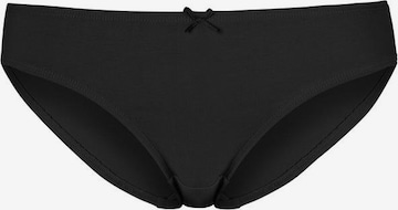 PETITE FLEUR Kalhotky – černá: přední strana