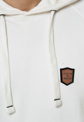 Sweat-shirt 'Litcham' INDICODE JEANS en blanc