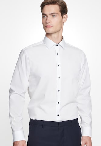 Coupe regular Chemise business SEIDENSTICKER en blanc