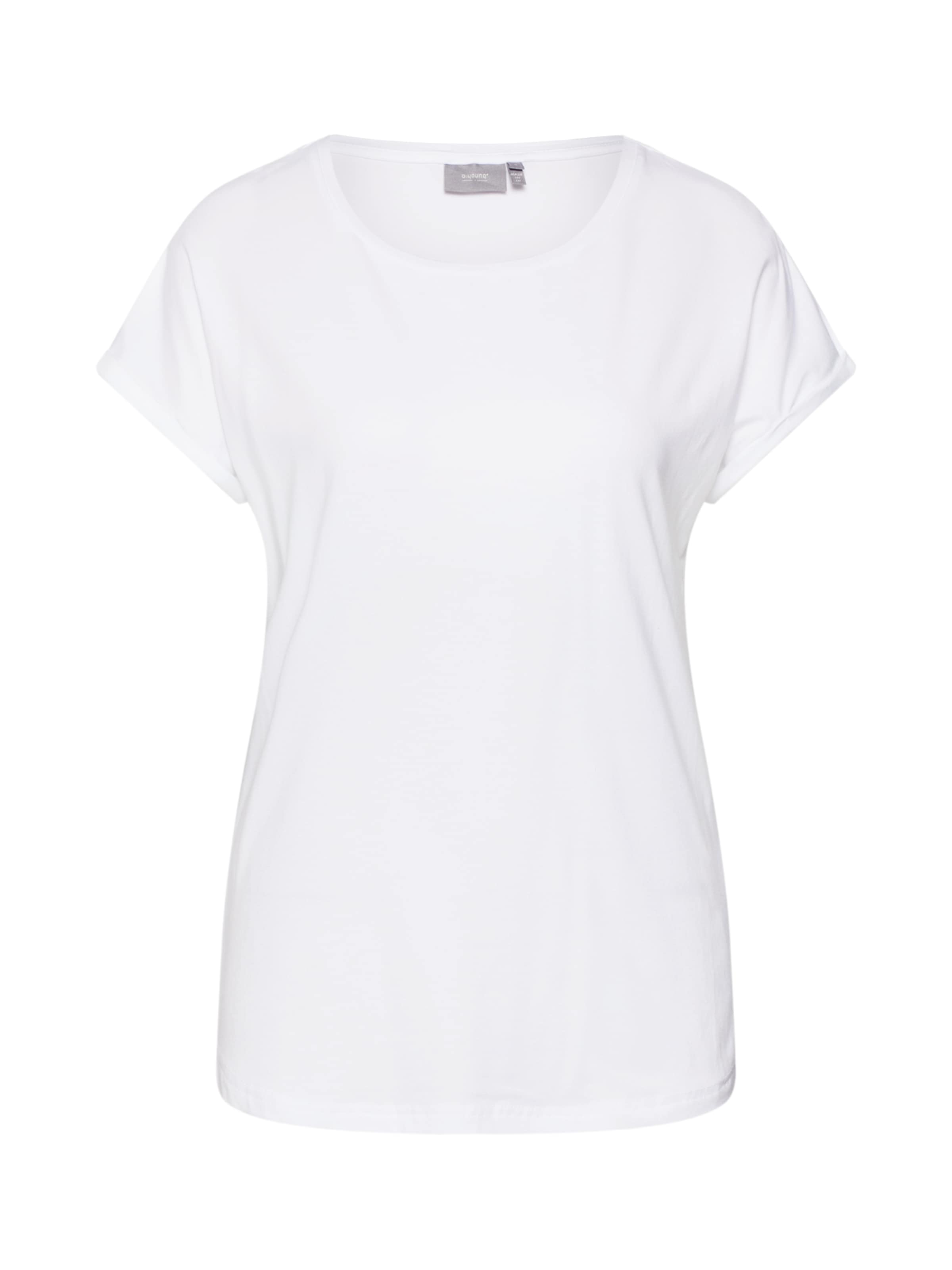 b.young - Camiseta 'Pamila' en blanco: frente