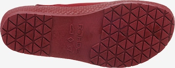 ROHDE Slippers 'Neustadt' in Red