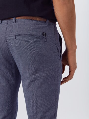 TOM TAILOR DENIM Liibuv Chino-püksid, värv sinine