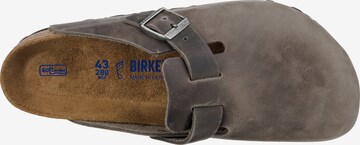 BIRKENSTOCK Pantolette 'Boston' in Grau