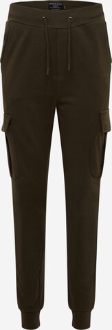 Coupe slim Pantalon 'MJB-69GAUZE' BRAVE SOUL en vert : devant