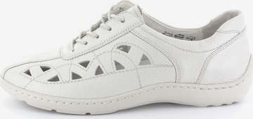WALDLÄUFER Lace-Up Shoes in White: front