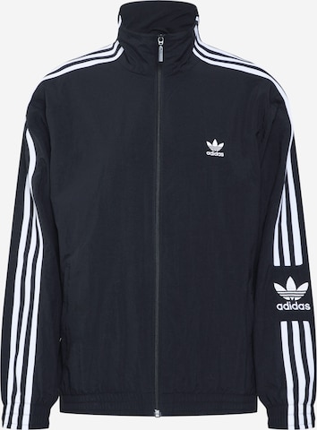 ADIDAS ORIGINALS Jacke 'Lock up it' in Schwarz: predná strana