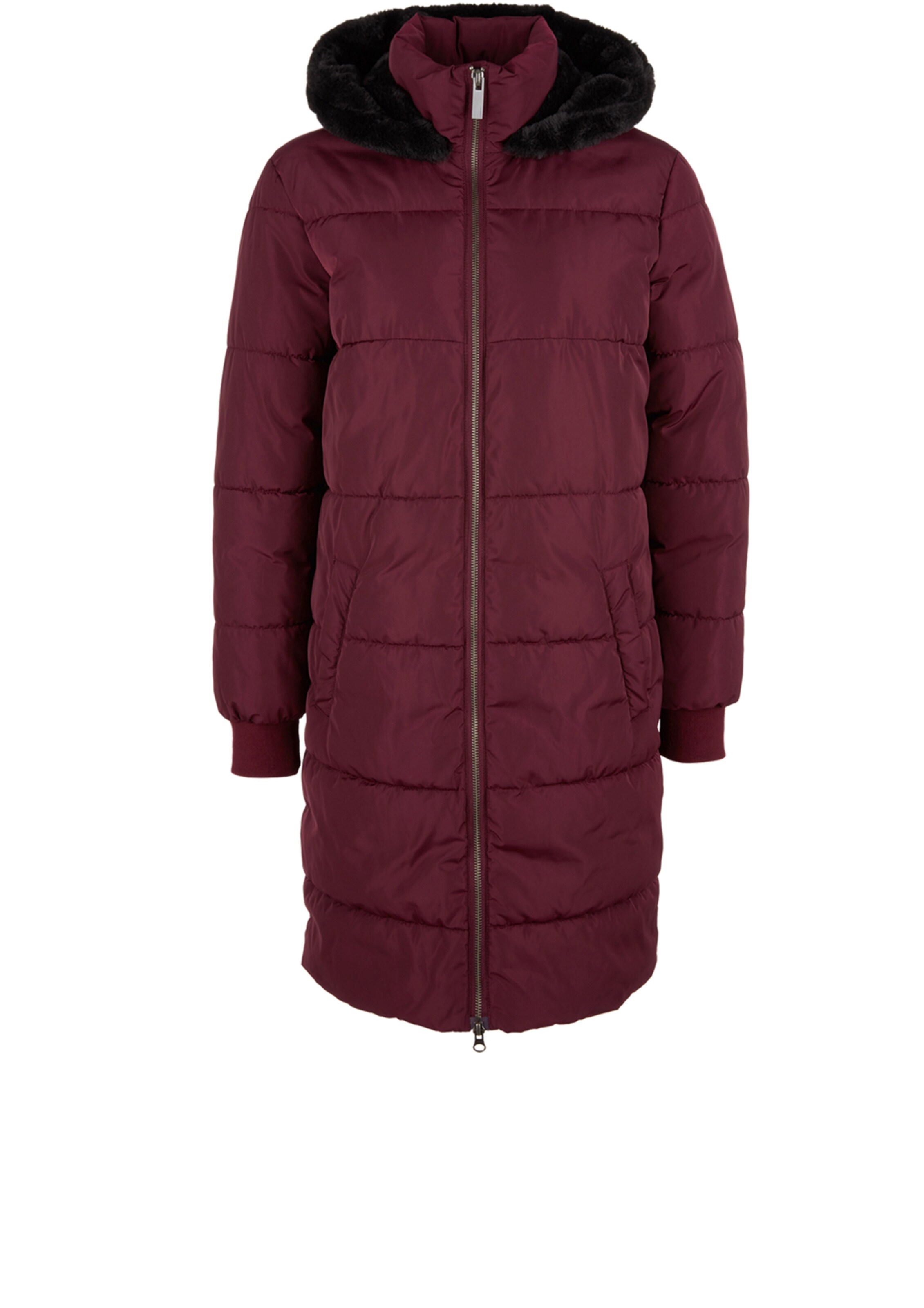 TRIANGLE - Mantel in burgunder