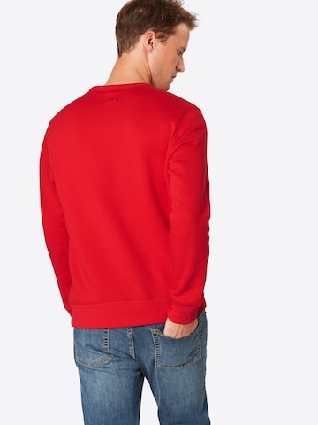 GAP Sweatshirt 'ORIGINAL ARCH' in Red: back