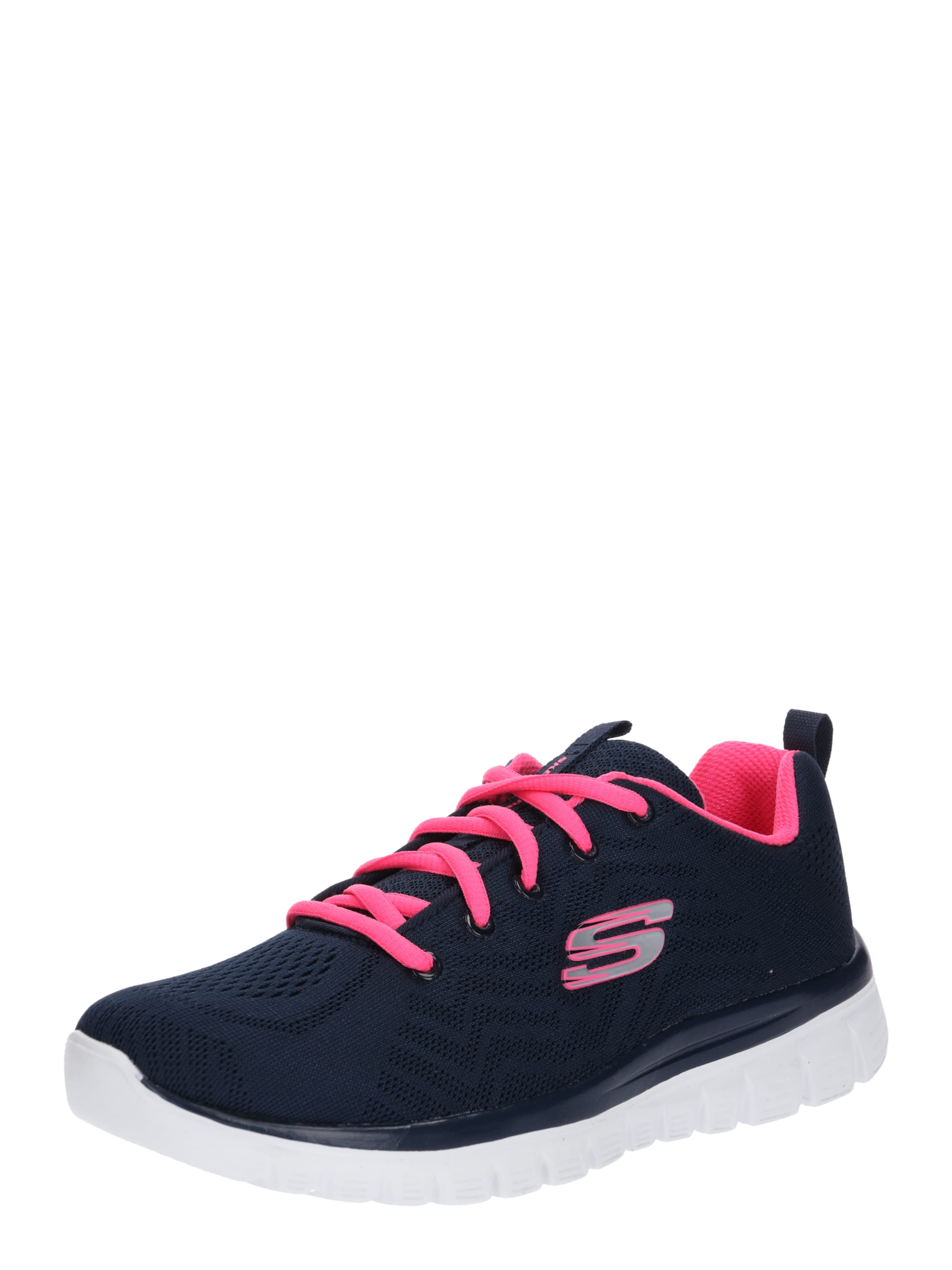 Baskets basses 'Graceful Get Connected' SKECHERS en bleu : devant
