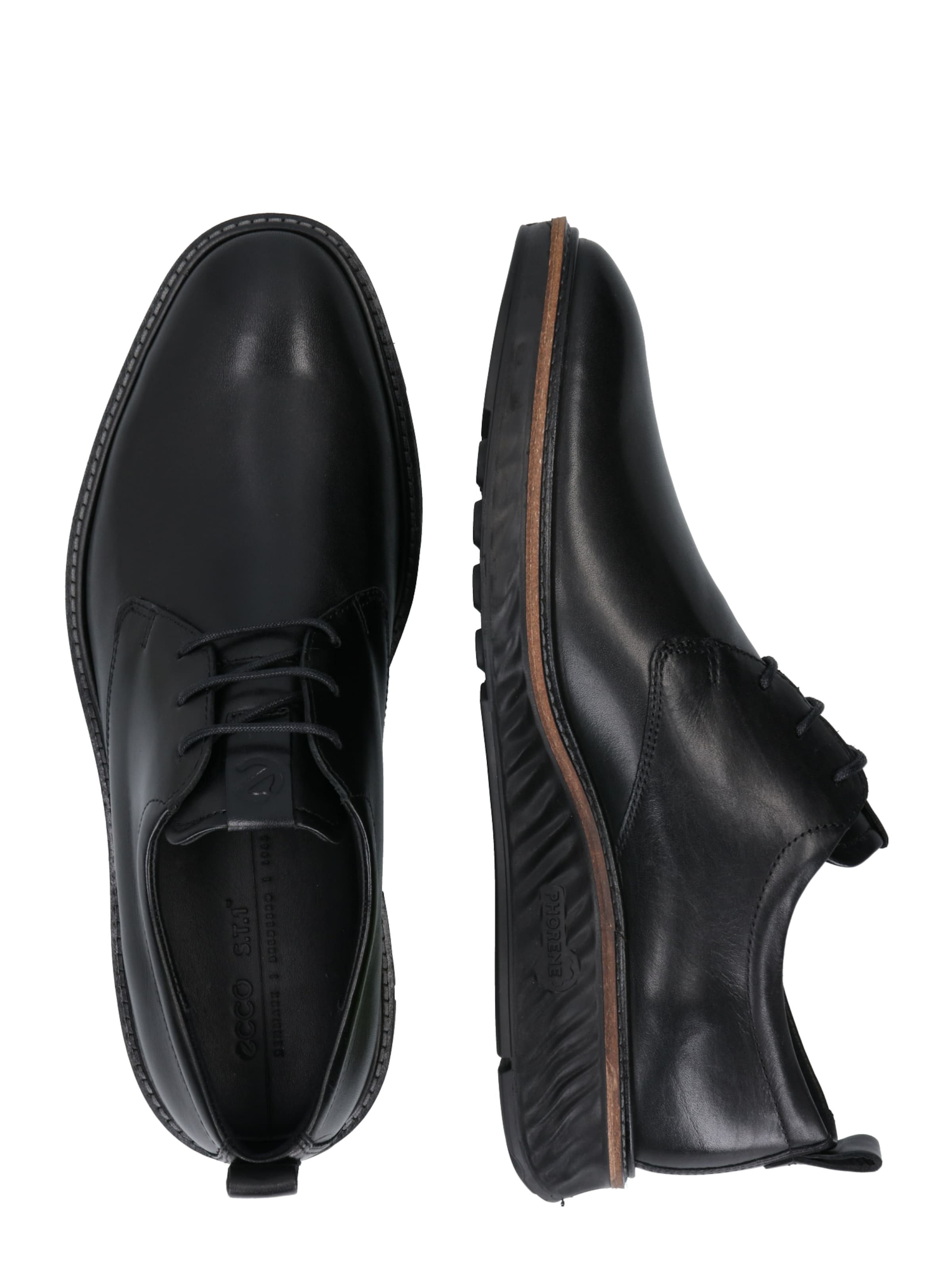 ECCO Schnürschuh in Schwarz