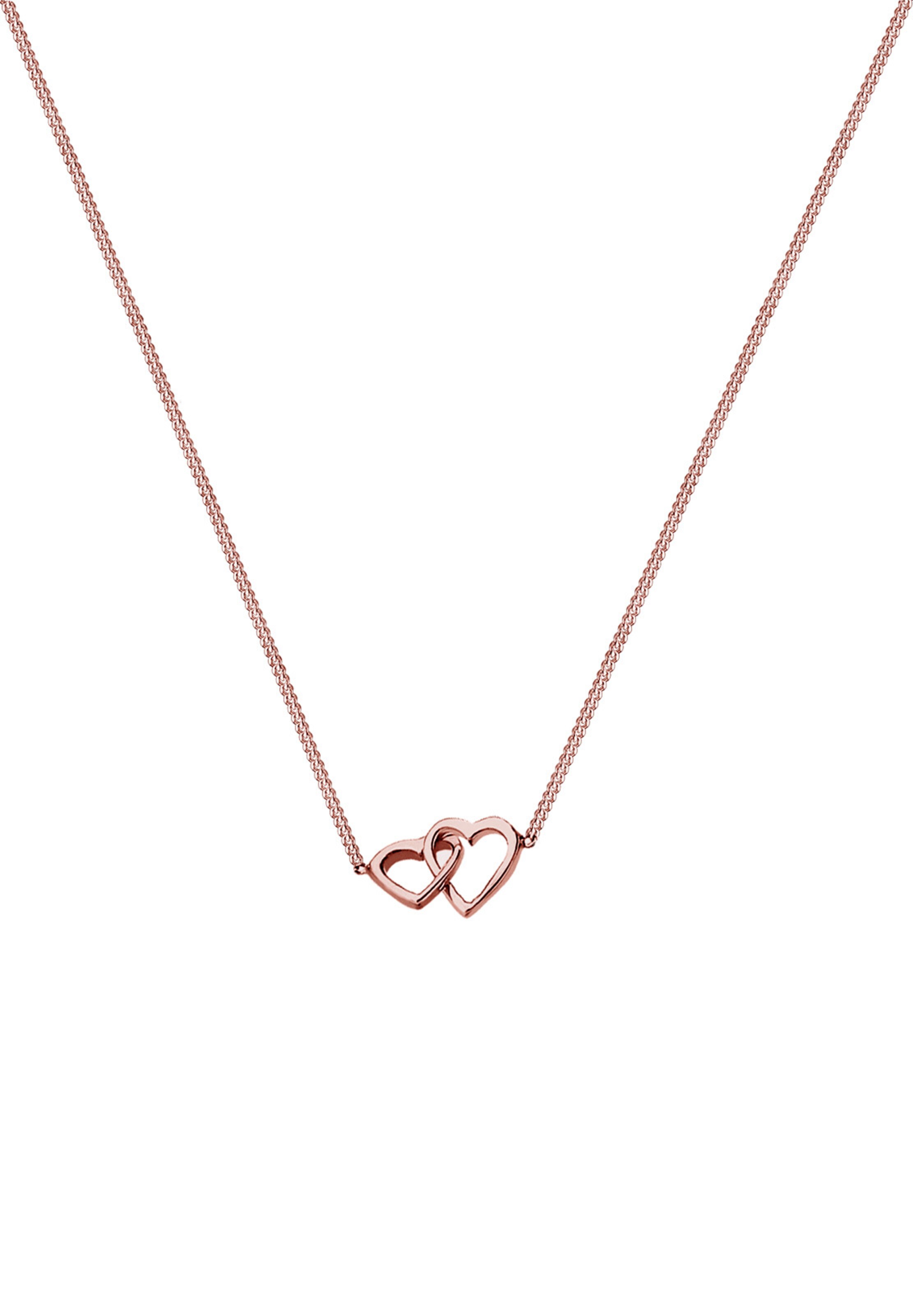 ELLI Kette 'Herz' in Gold