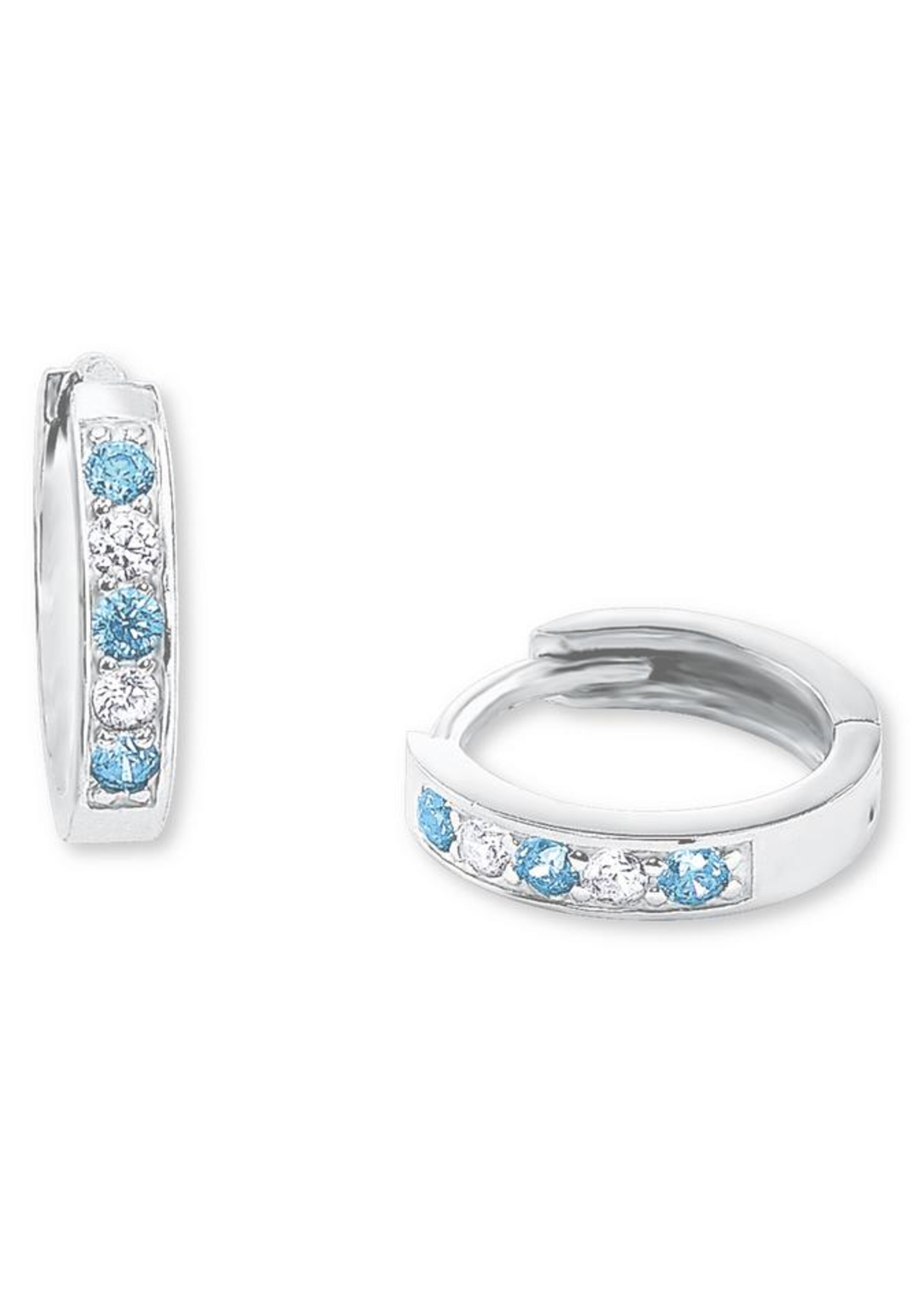 AMOR Jewelry in Blue: front