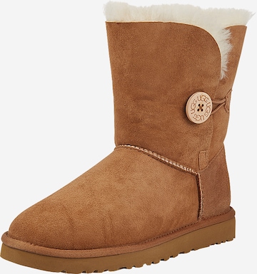 Bottes 'Bailey Button' UGG en marron : devant