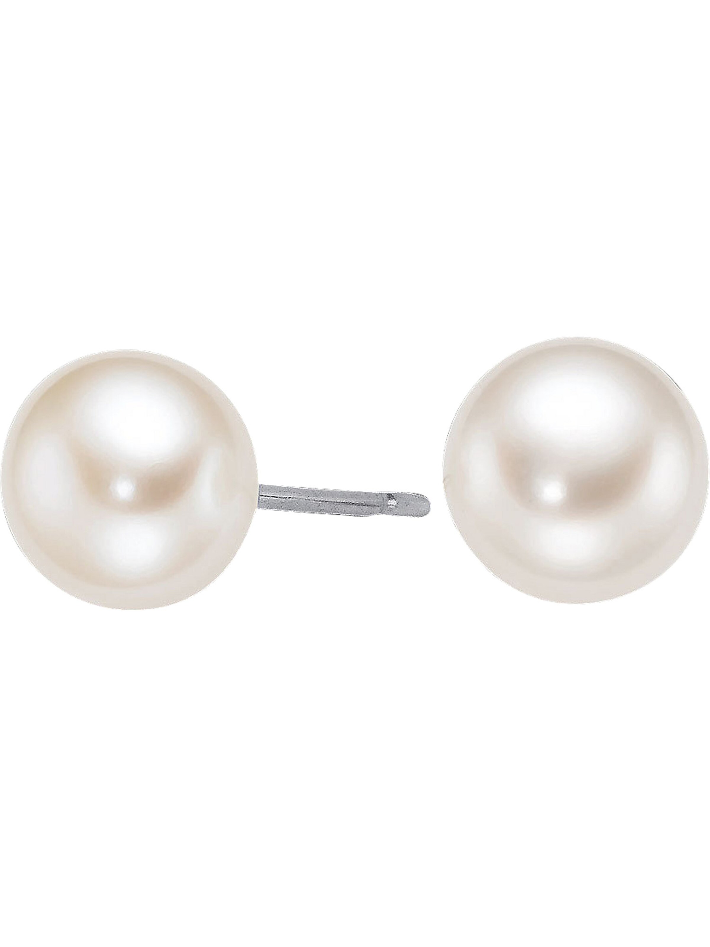 CHRIST Earrings in White: front