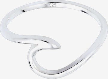 ELLI Ring 'Wellen' i silver