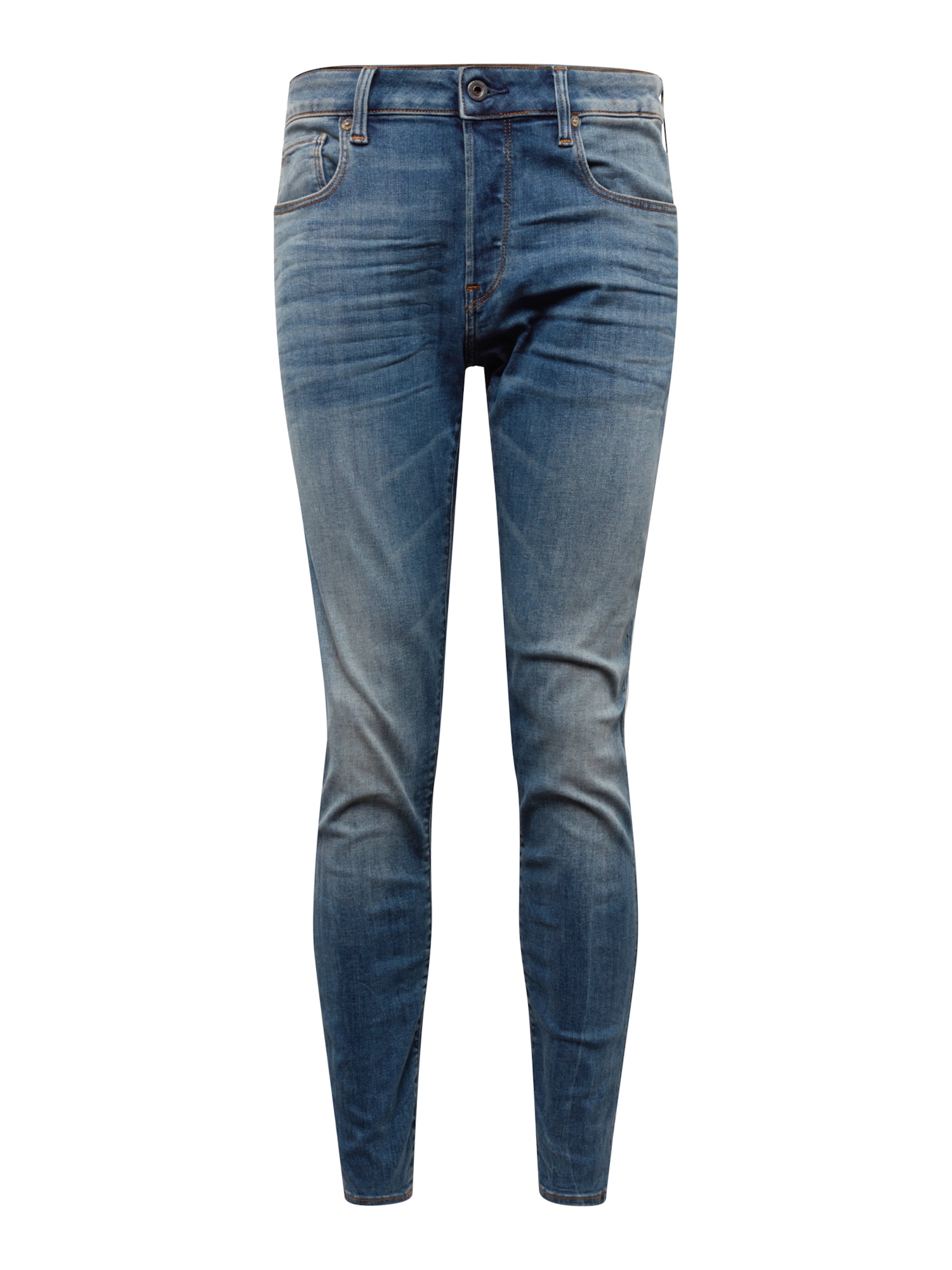 Coupe slim Jean '3301' G-STAR en bleu : devant