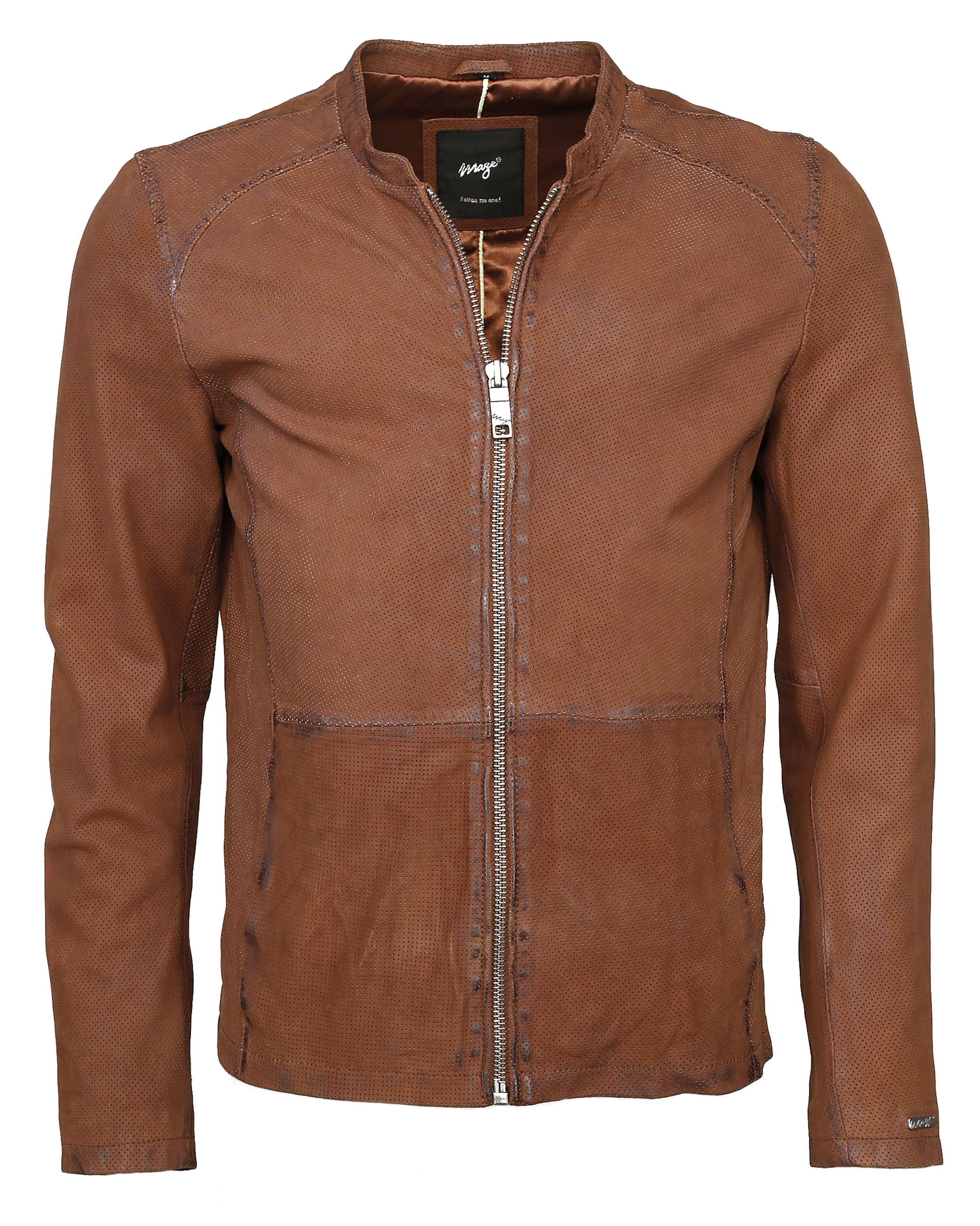 Maze Between-season jacket ' Dobson ' in Brown: front
