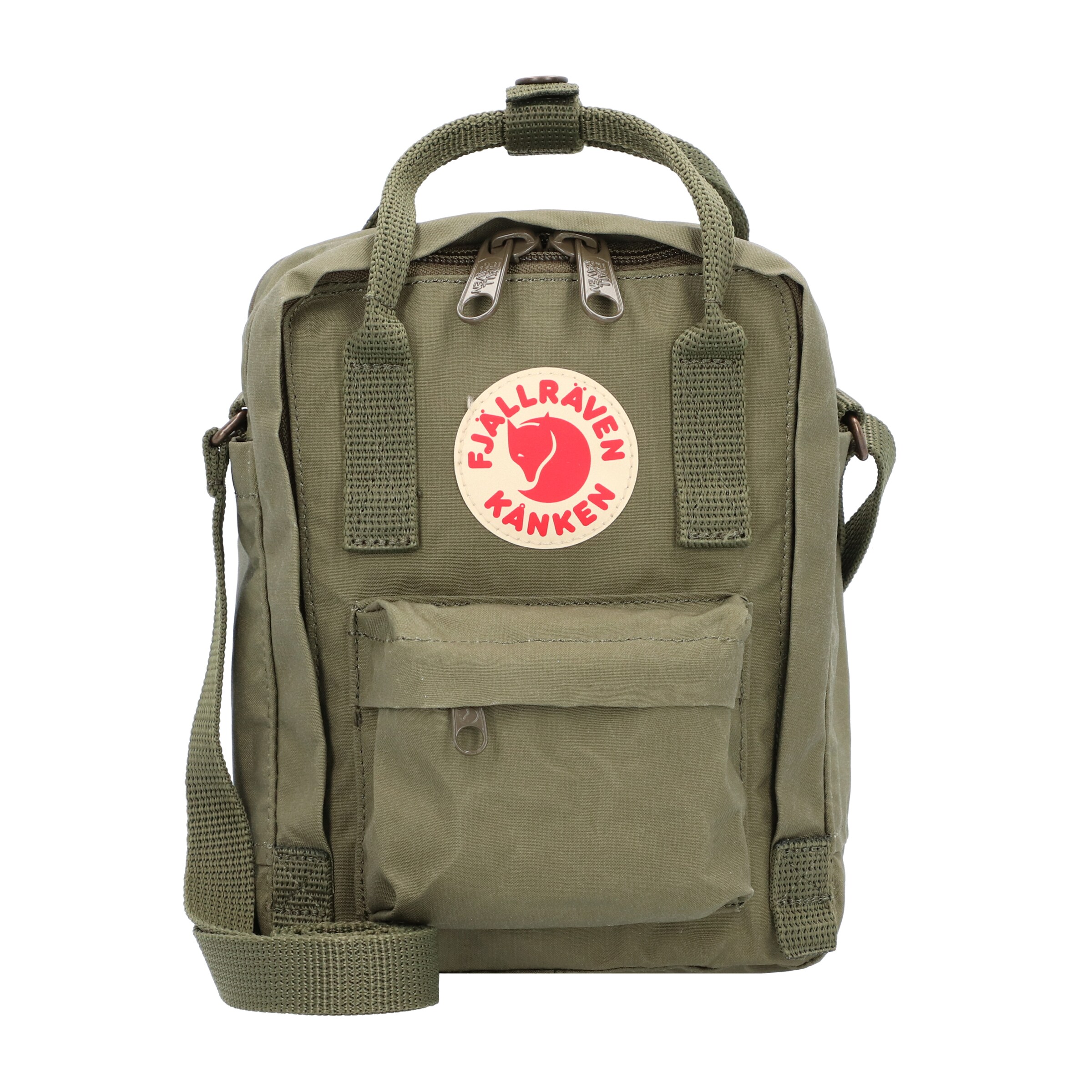 Fjällräven Crossbody Bag 'Kånken Sling' in Green: front