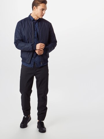 Slim fit Camicia 'MARK' di SELECTED HOMME in blu