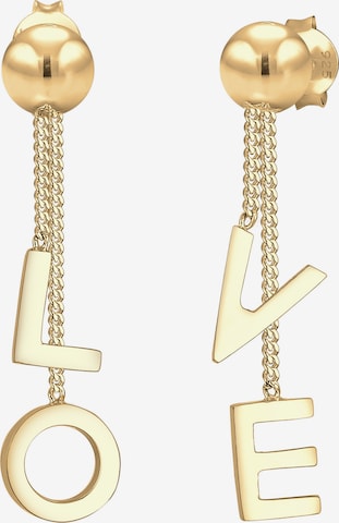 ELLI Earrings in Gold: front