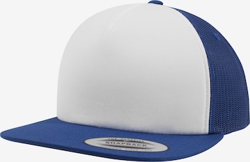 Casquette 'Foam' Flexfit en bleu : devant