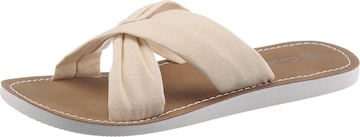 CITY WALK Mules in Beige: front