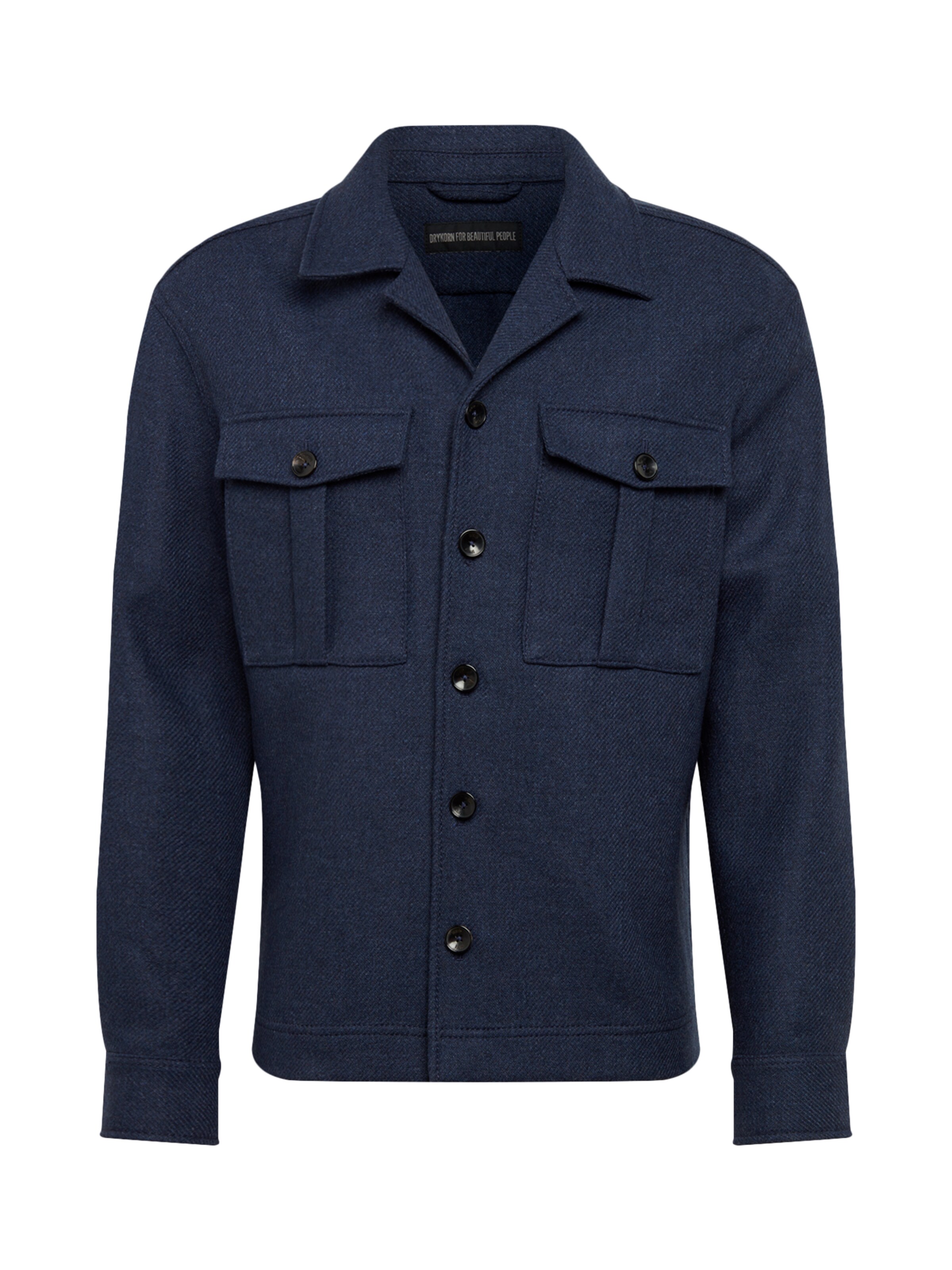 DRYKORN - Tussenjas 'BLACOT' in de kleur Donkerblauw