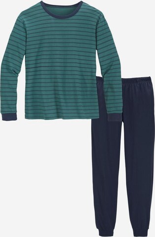 LE JOGGER Pajamas in Green: front