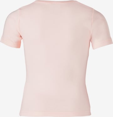 LOGOSHIRT T-Shirt "I Love My Hair" in Pink