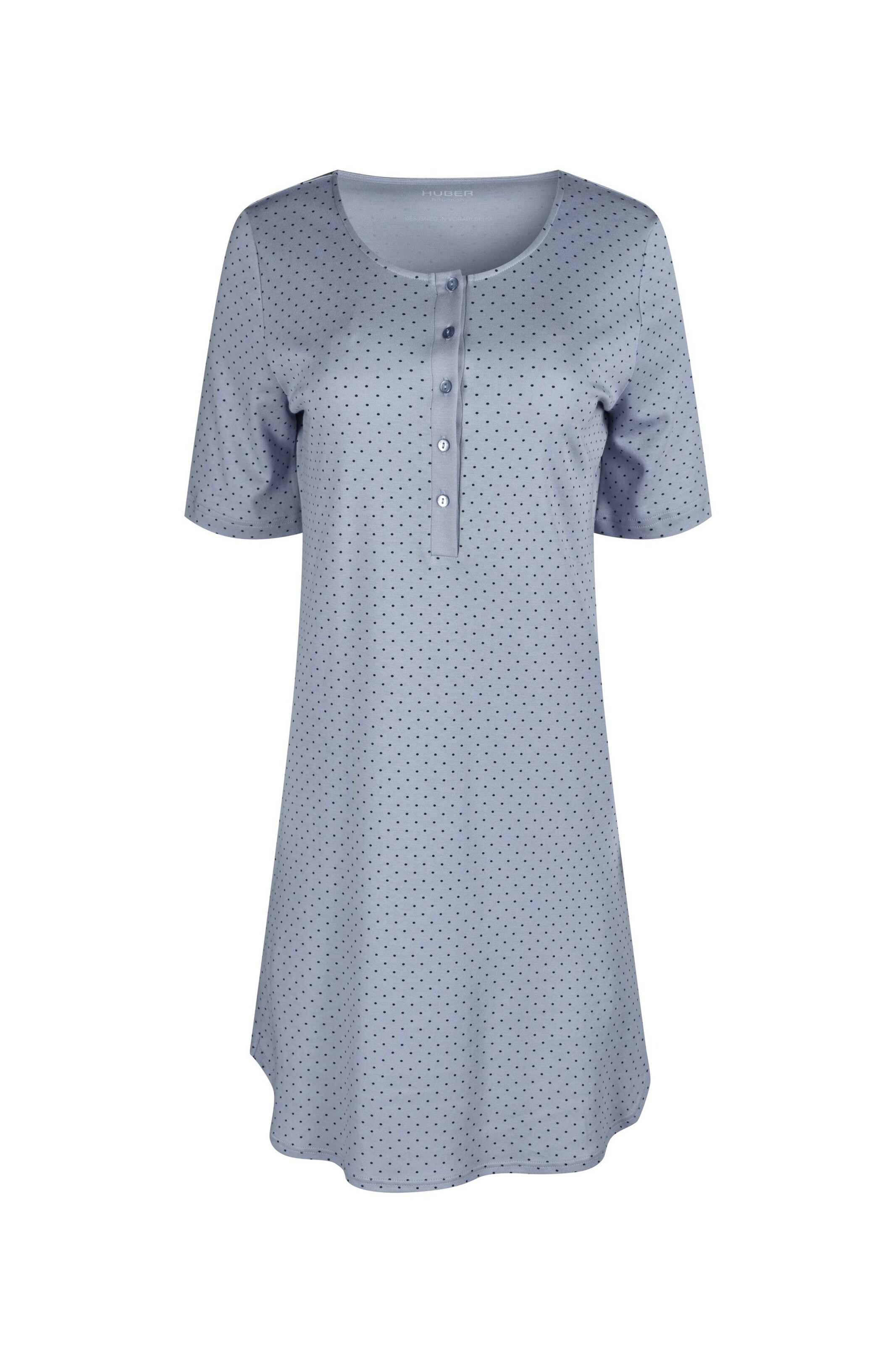 HUBER - Sleepshirt in hellblau