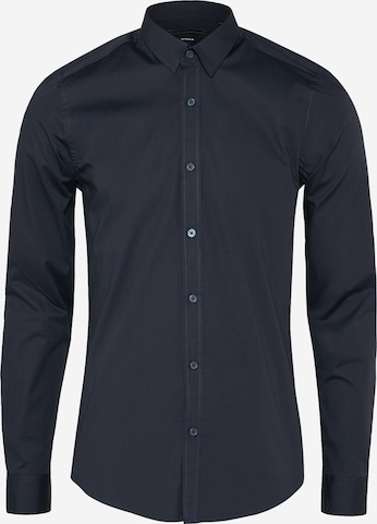 Only & Sons Slim fit Button Up Shirt 'Alfredo' in Blue: front