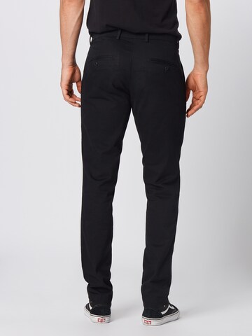 GAP Slim fit Chino Pants 'Essential' in Black: back