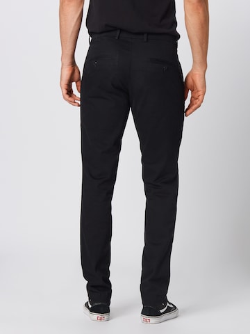 GAP Slimfit Chino kalhoty 'Essential' – černá: zadní strana