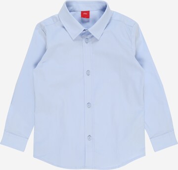 s.Oliver Junior Slim Fit Hemd in Blau: predná strana