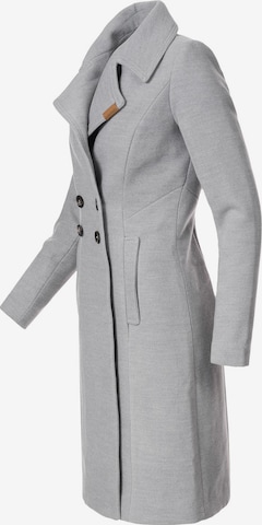 NAVAHOO Between-seasons coat 'Wooly' in Grey