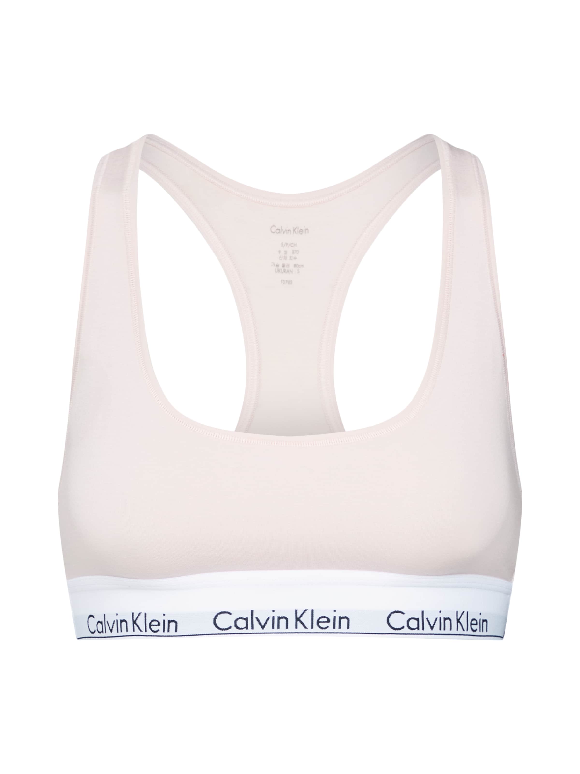 Calvin Klein Underwear Bra in Beige: front