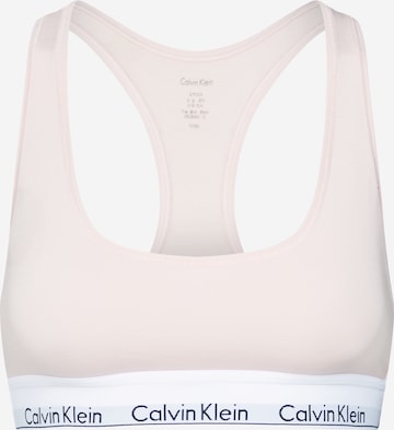 Bustieră Sutien de la Calvin Klein Underwear pe bej: față