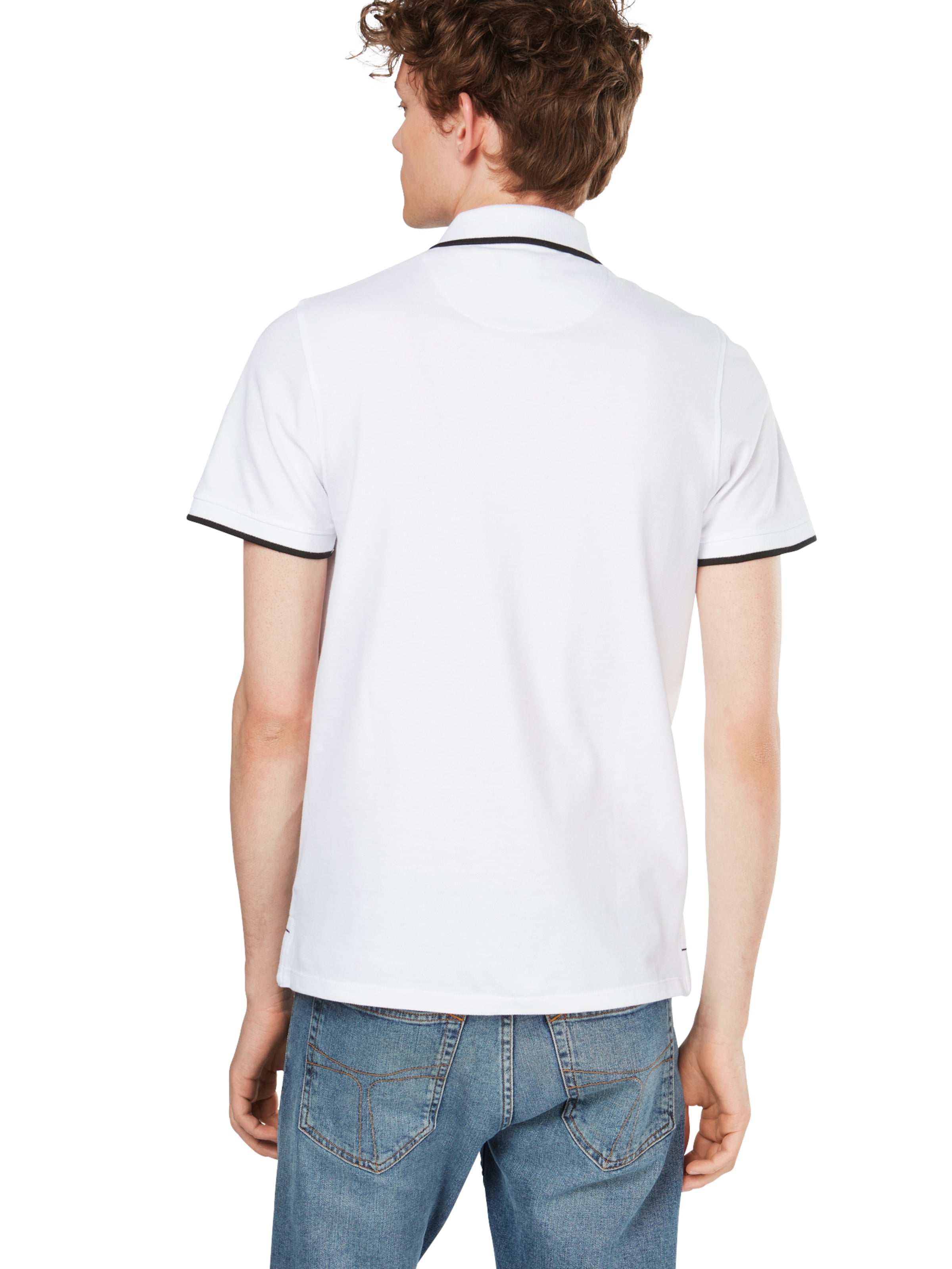 JACK & JONES Tričko 'JJPaulos' - Biela