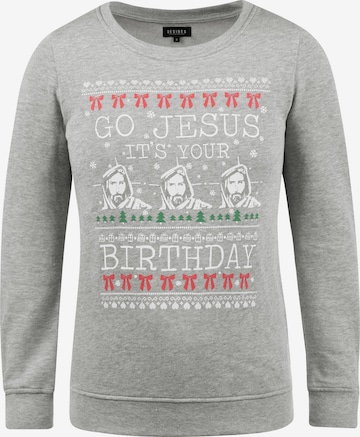 DESIRES Sweatshirt 'Christi' in Grey: front