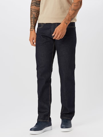 ESPRIT Slimfit Jeans in Blauw: voorkant