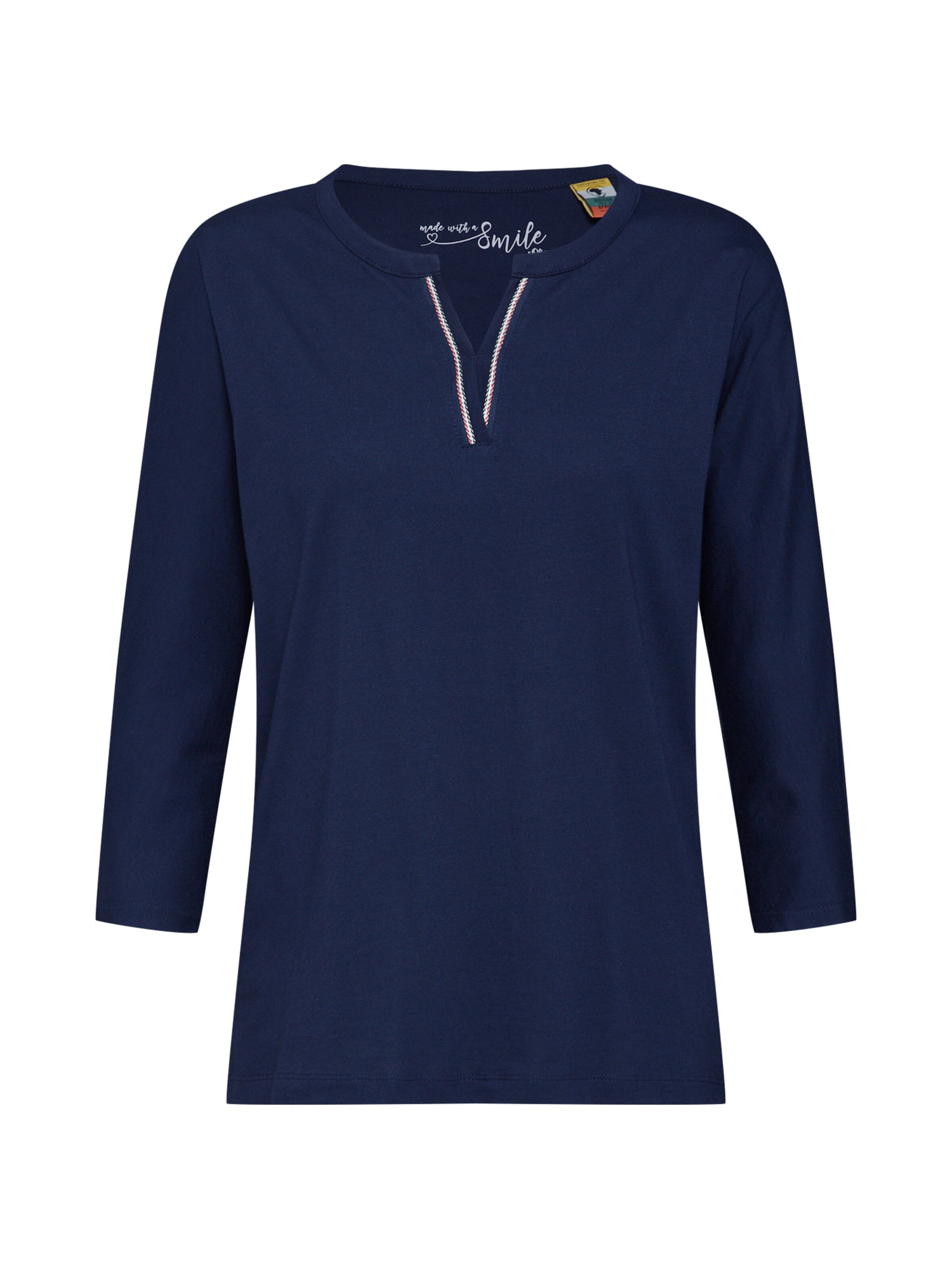 s.Oliver - Shirt 'Batwing Shirt' in de kleur Navy