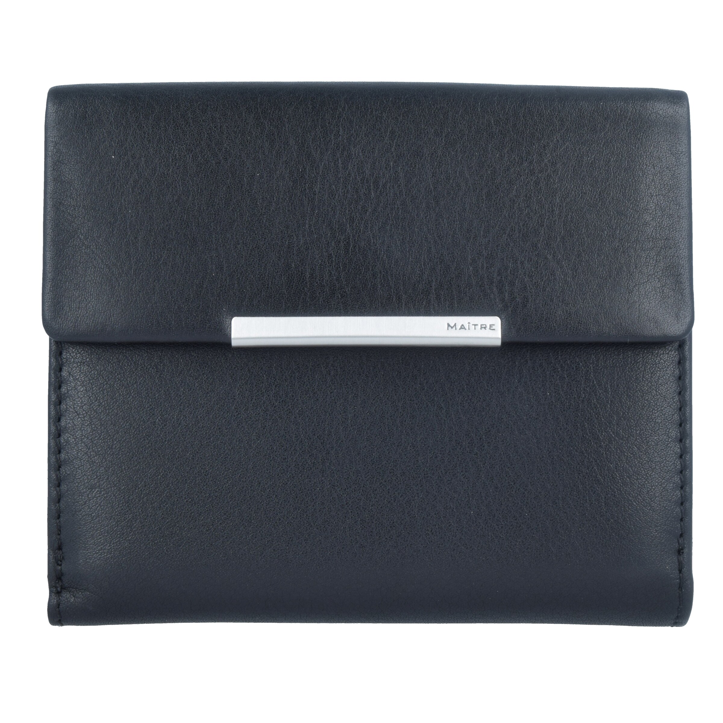 Maître Wallet 'Belg Dartrud' in Black: front