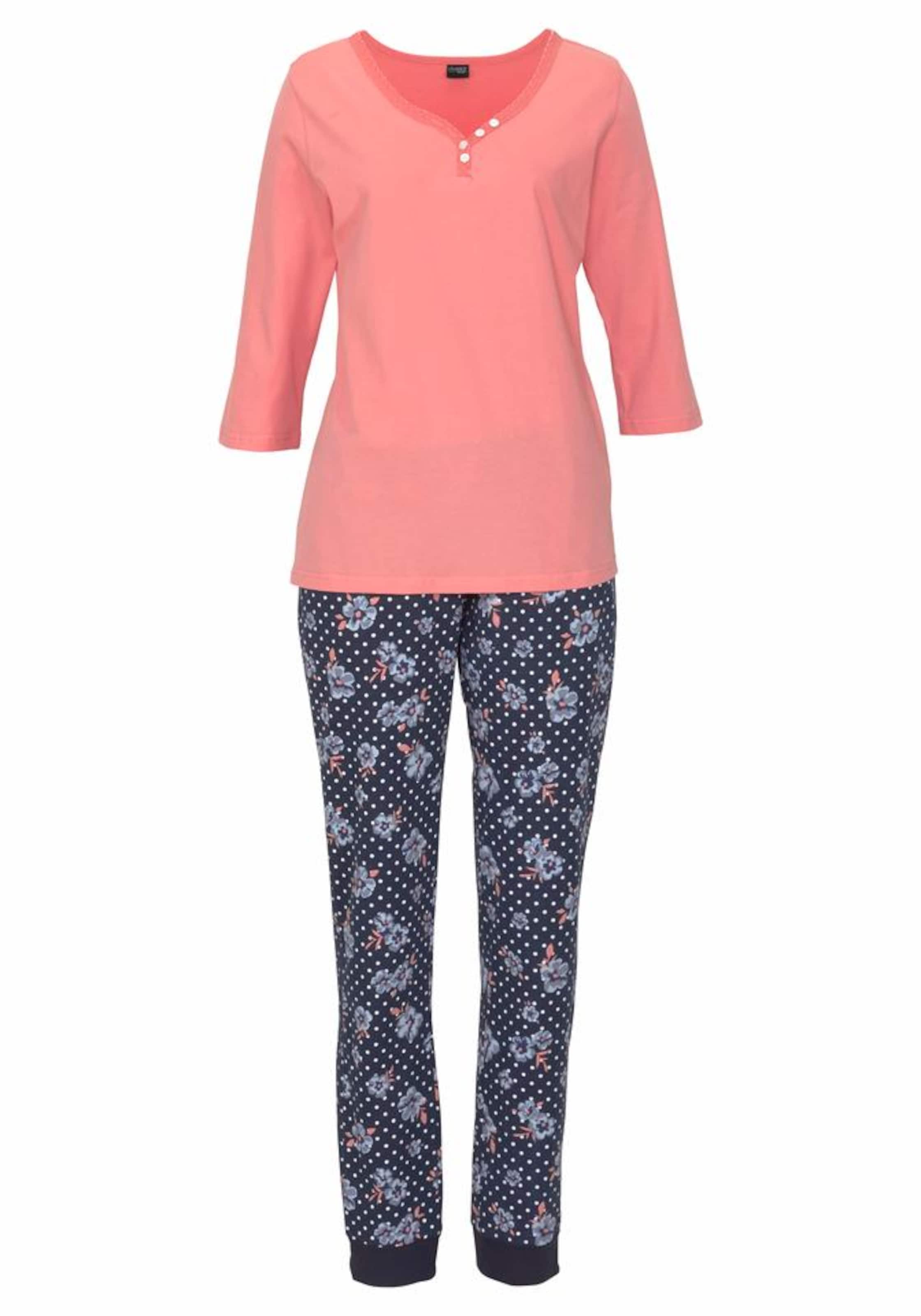 H.I.S Pajama in Orange: front
