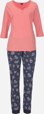 H.I.S Pajama in Orange: front