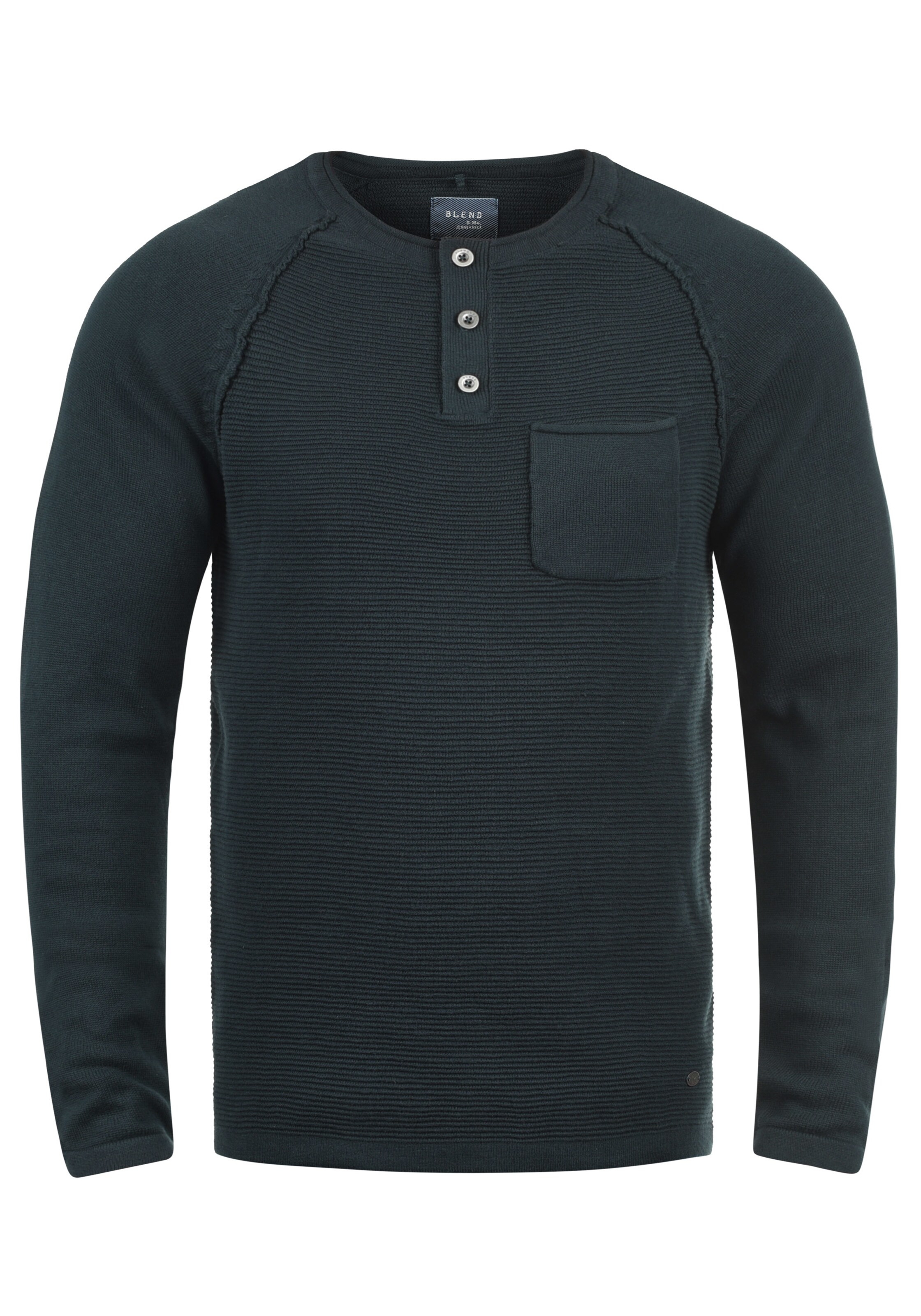 BLEND - Pullover 'Otto' em azul: frente