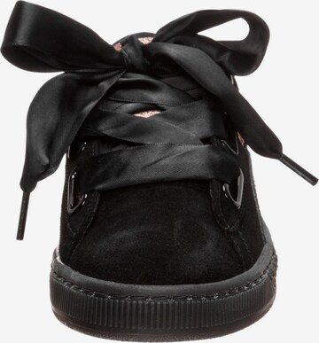 Baskets basses 'Suede Heart Artica' PUMA en noir