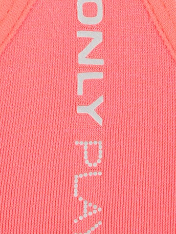 ONLY PLAY Bralette Sports Bra 'ONPLea' in Orange