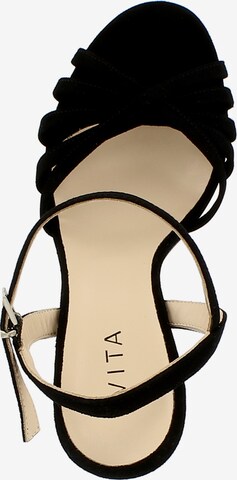 EVITA Sandalette 'Eva' in Schwarz