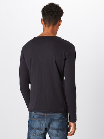 Key Largo Regular fit Shirt 'Cheese' in Blauw: terug