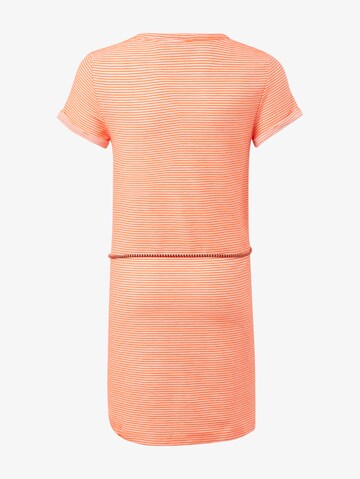 TOM TAILOR Kleid in Orange